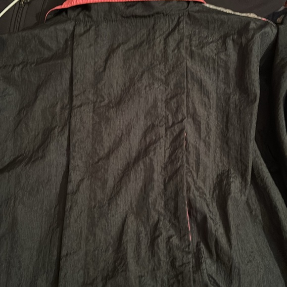 Nike vintage grey tag jacket black pink wind breaker coat 90’s, Large - Picture 4 of 7